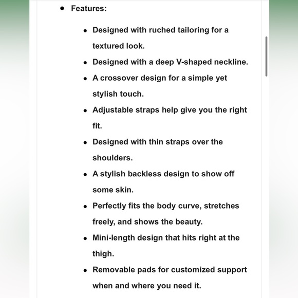 Halara Ruched Dress - Picture 5 of 11